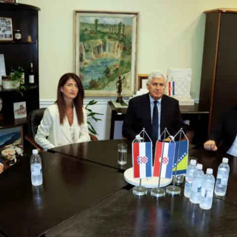 Čović i Vlajčić razgovarali o projektima u poljoprivredi i europskoj perspektivi BiH