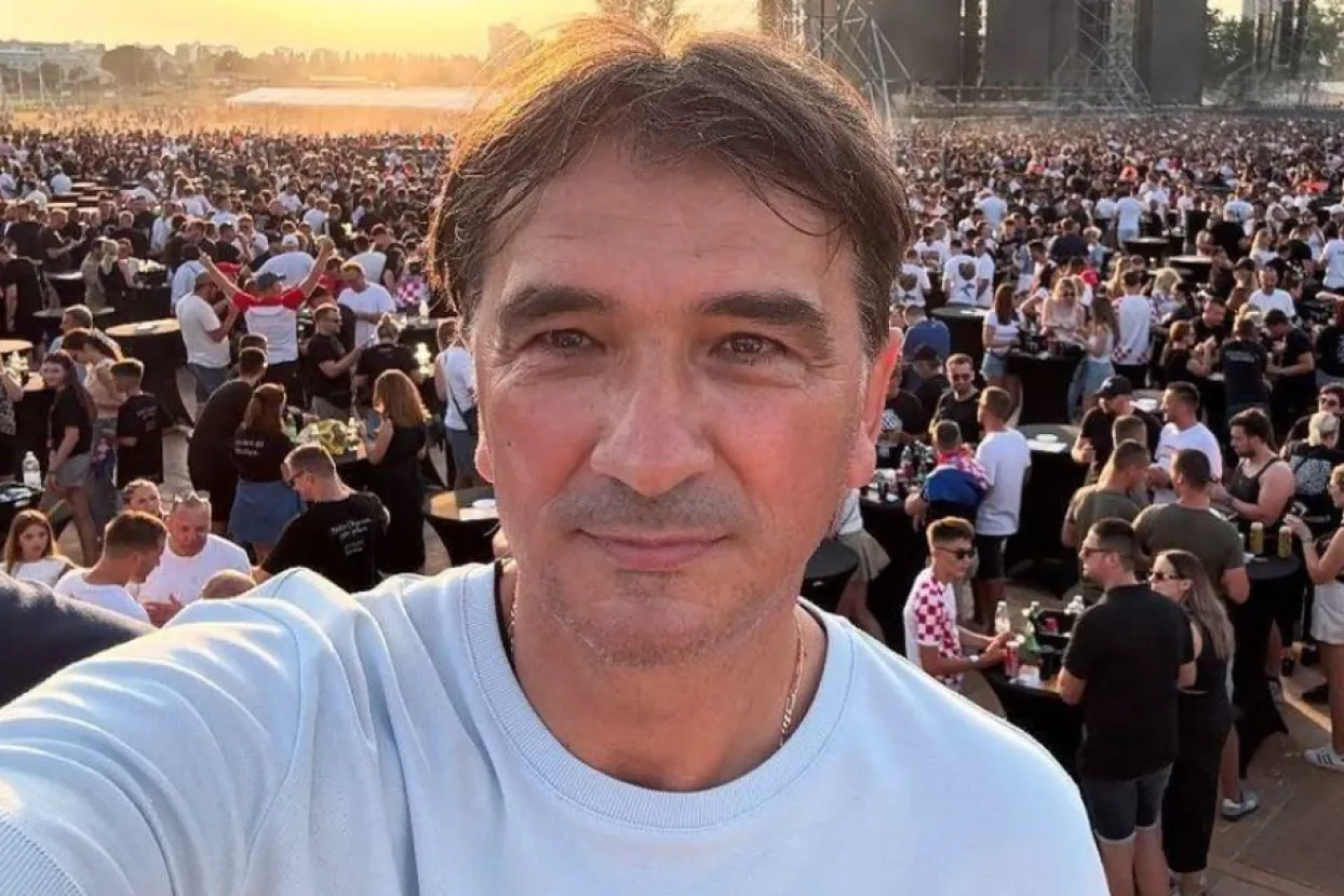 Zlatko Dalić na Hipodromu