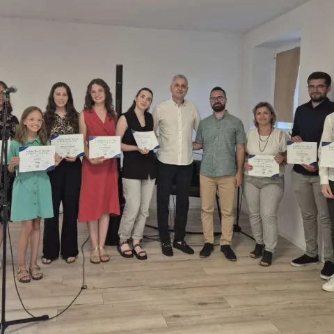 Završnim koncertom okončan glazbeni tečaj HKD-a Napredak u Mostaru