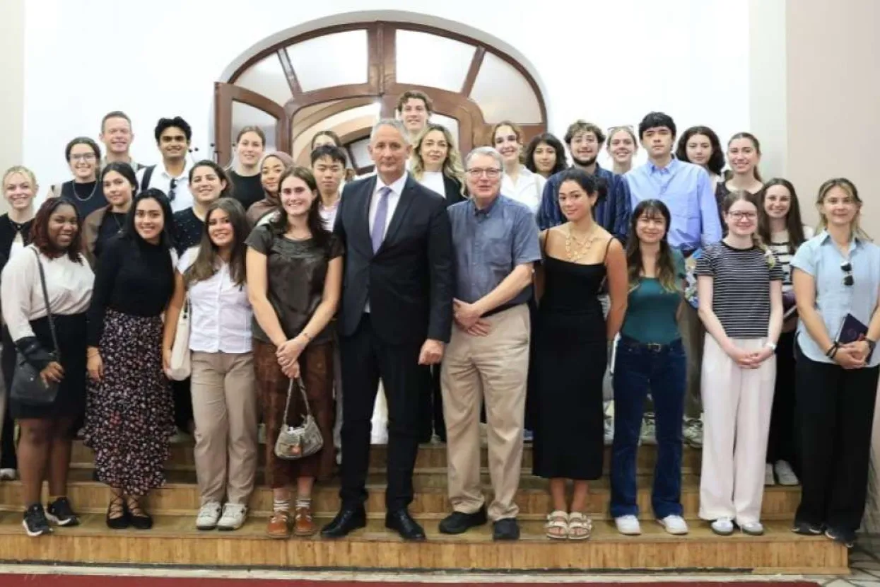 Galić sa studentima iz Bostona