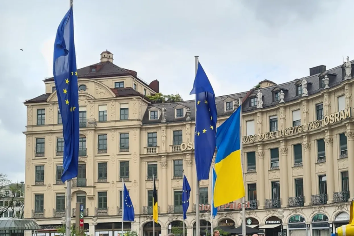 Zastava EU i Ukrajine