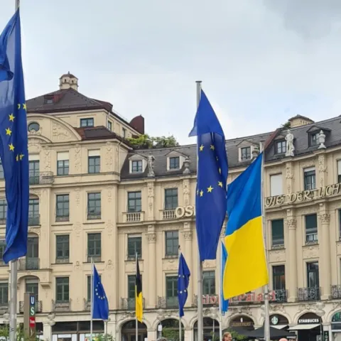 Zastava EU i Ukrajine