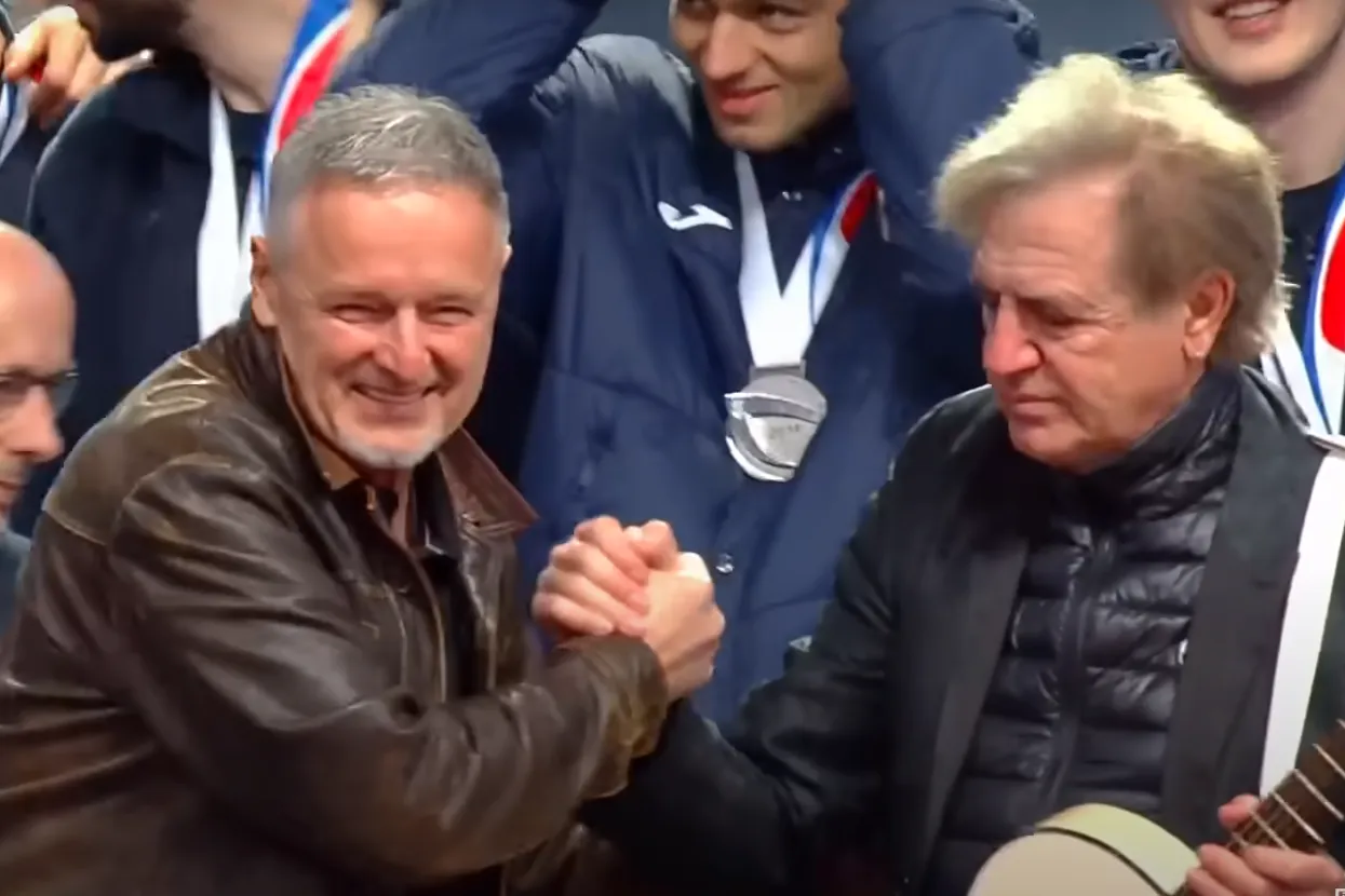 Thompson i Ninčević na dočeku rukometaša