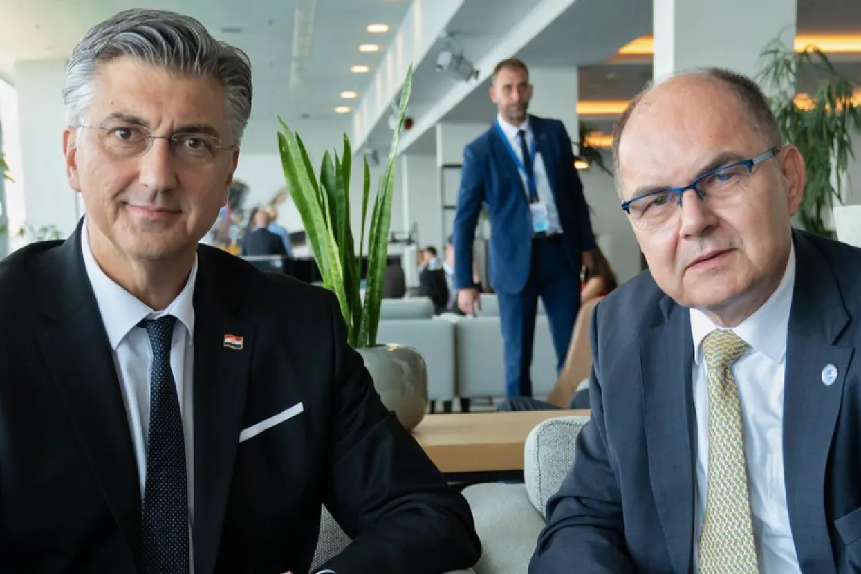 Plenković i Schmidt