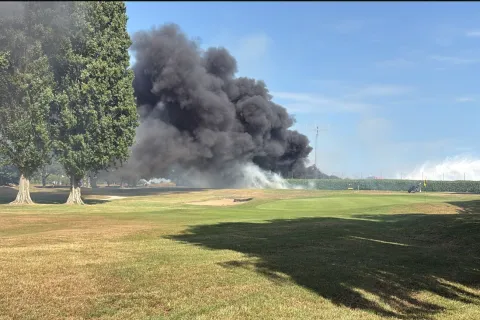 Pad manjeg aviona kod Londona