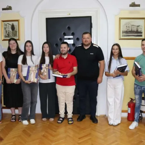 Svečani prijam učenika generacije ljubuških osnovnih i srednjih škola