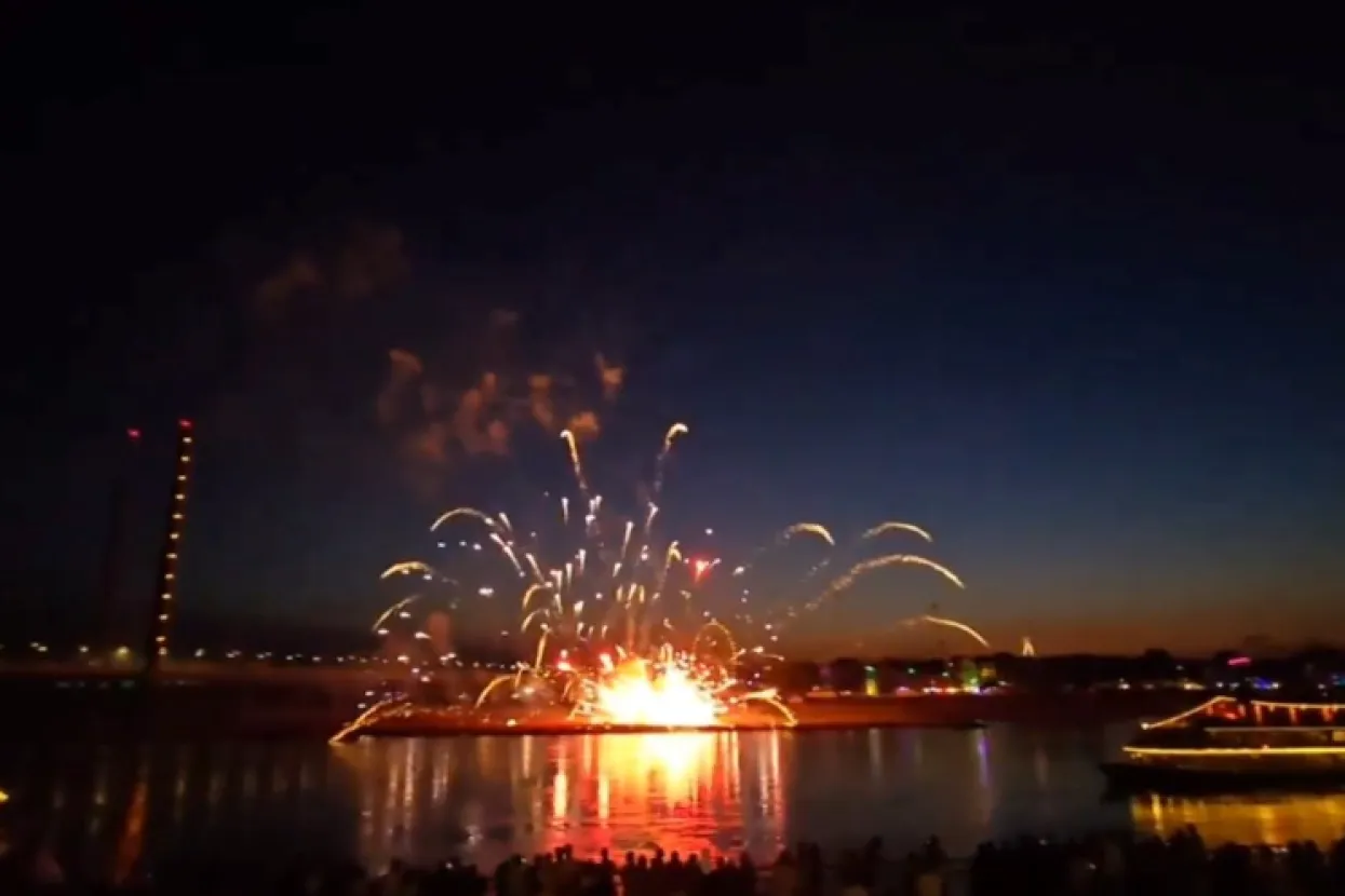 Vatromet u Düsseldorfu