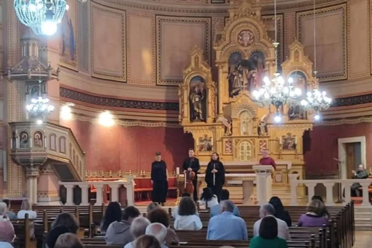 Trio "Jubilus" nastupio u crkvi sv. Petra i Pavla na Gorici