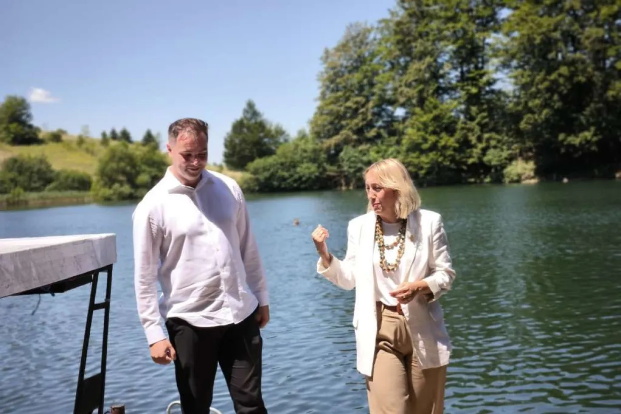 Pozder s načelnikom Općine Kupres Juričem