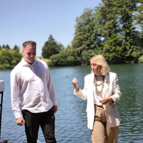 Pozder s načelnikom Općine Kupres Juričem