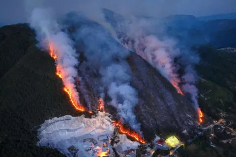 Požar u Prozor/Rami