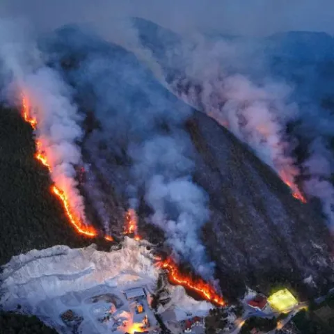 Požar u Prozor/Rami