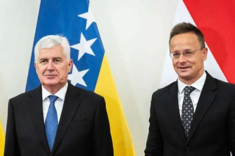 Čović u Budimpešti s ministrom Szijjártóm