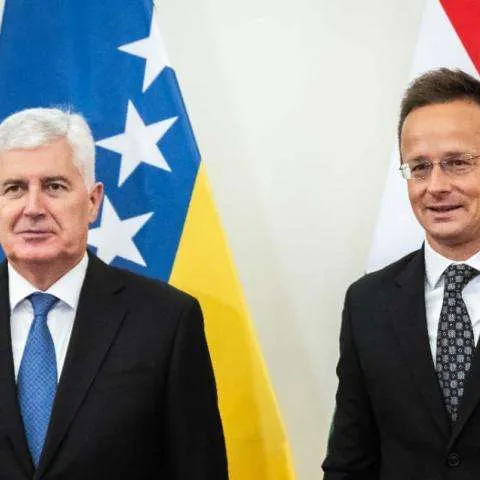 Čović u Budimpešti s ministrom Szijjártóm