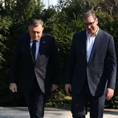 Dodik i Vučić