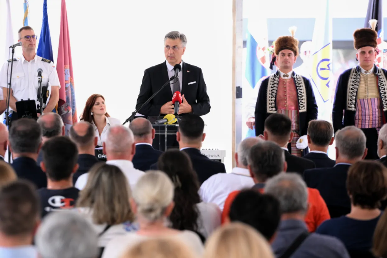 Andrej Plenković u Sinju