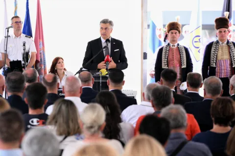 Andrej Plenković u Sinju