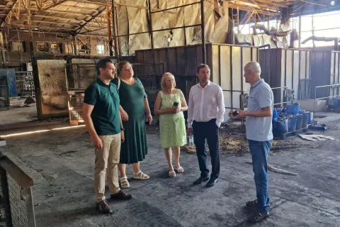 Gradonačelnik Kordić posjetio tvrtku 'Interkomerc' 