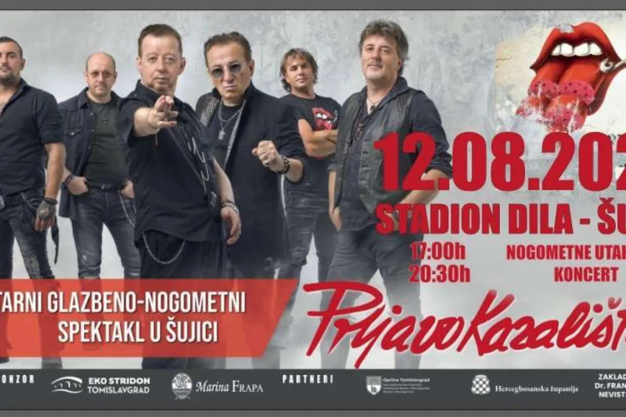 Humane zvijezde Hrvatske i Prljavo kazalište u Šujici 