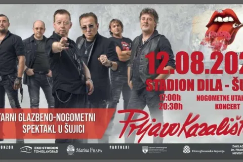 Humane zvijezde Hrvatske i Prljavo kazalište u Šujici 