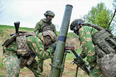 Ruski vojnici (ilustracija)