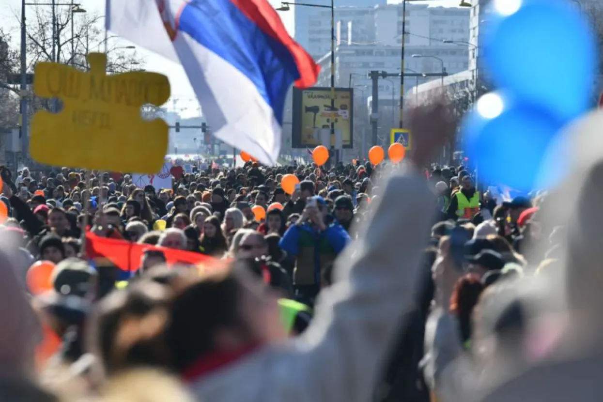 Studentski prosvjedi u Srbiji