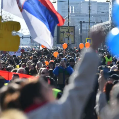Studentski prosvjedi u Srbiji