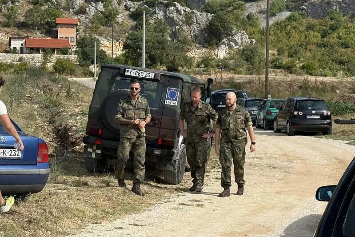 Pripadnici EUFOR-a u Stocu