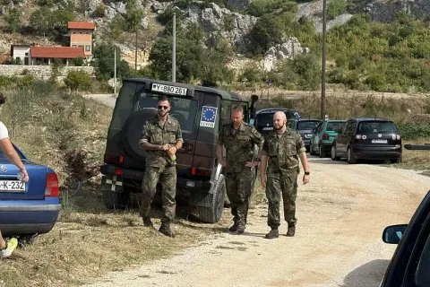 Pripadnici EUFOR-a u Stocu