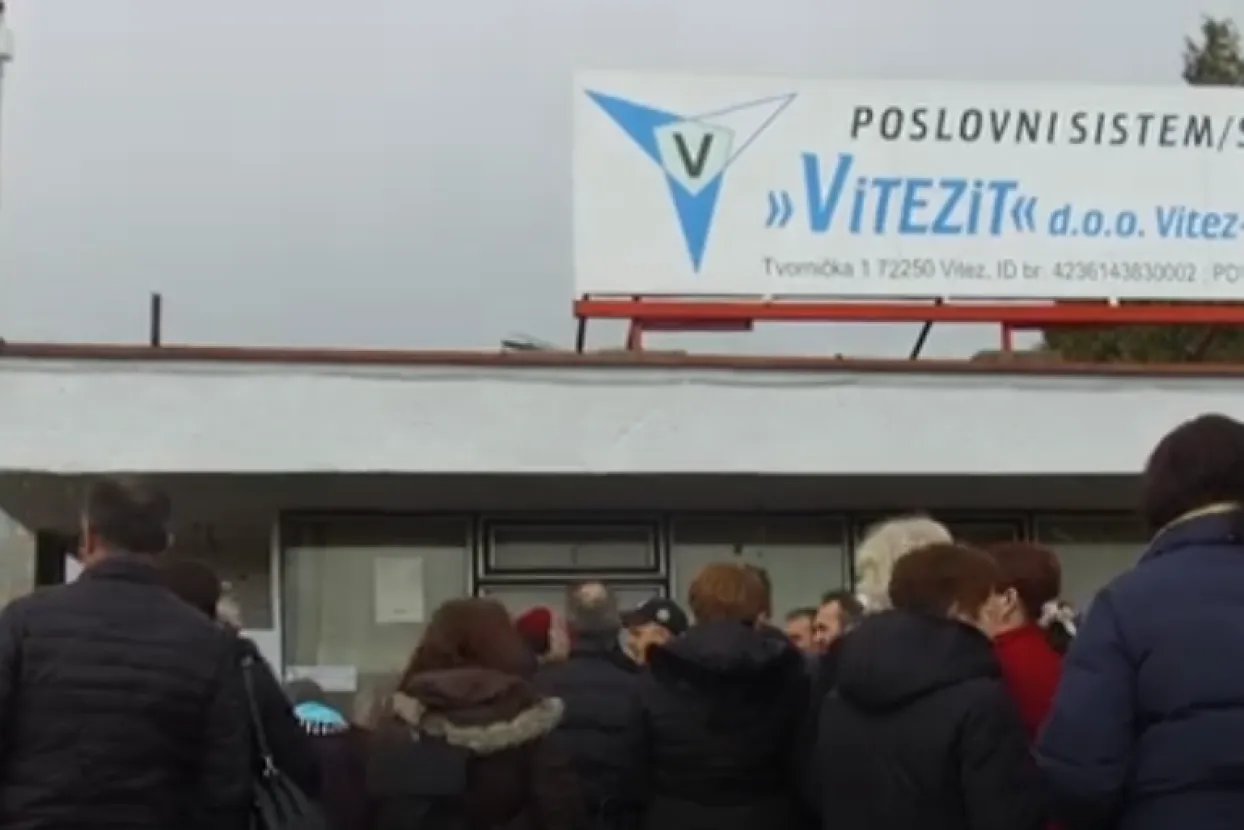 Prosvjed radnika Vitezita