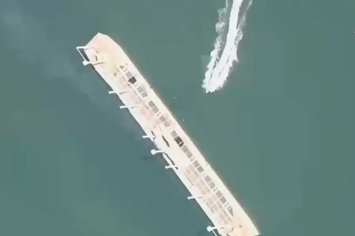 Uništenje ukrajinskog broda