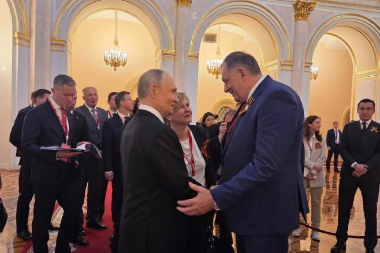 Milorad Dodik i Vladimir Putin