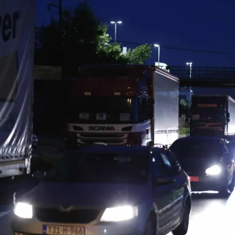 Prosvjed prijevoznika u BiH