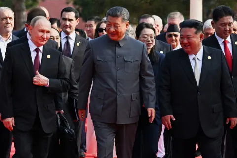 Putin, Xi i Jong Un