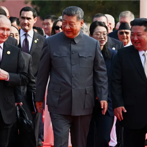 Putin, Xi i Jong Un