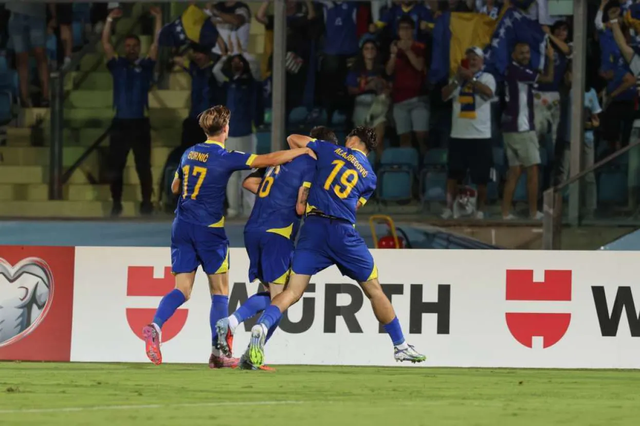 Ubjedljiva pobjeda nogometaša BiH u San Marinu 