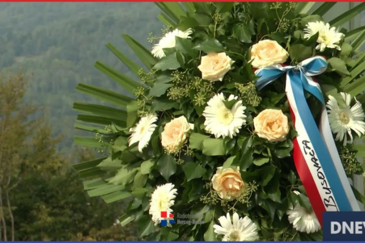 Busovača: Sveta misa za poginule branitelje kod spomen obilježja Križ na Žegi