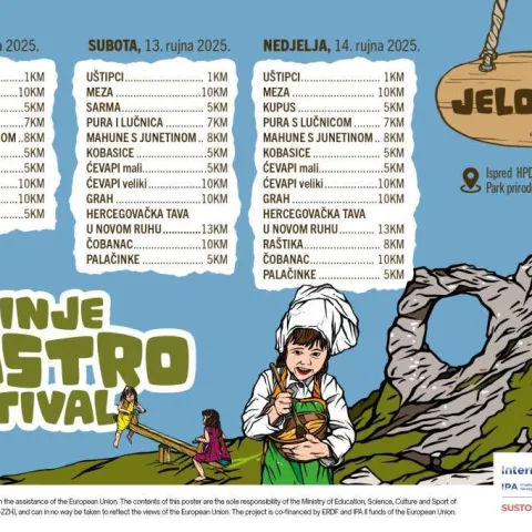 Hercegovački specijaliteti i domaći proizvodi na Gastro festivalu Blidinje