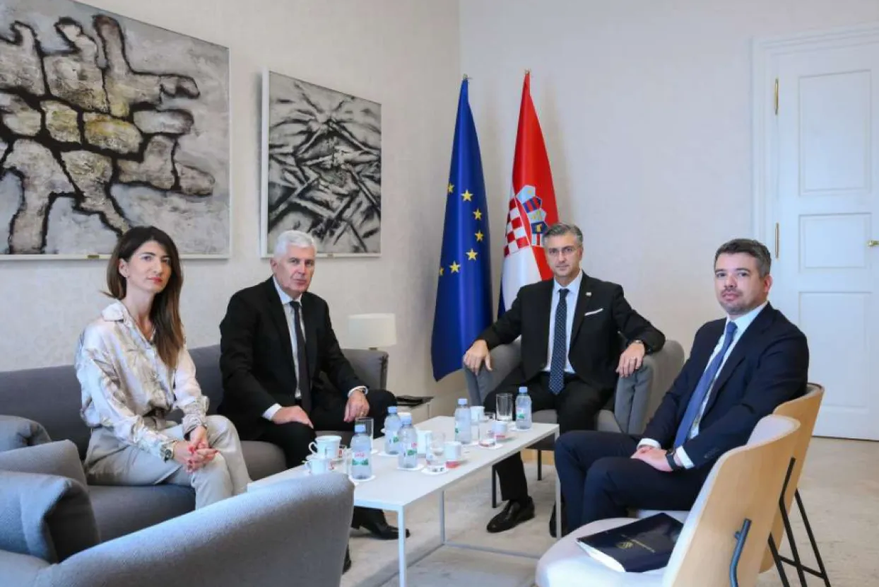 Čović i Plenković