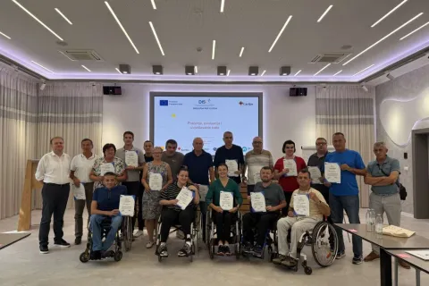 U Međugorju održan trening o praćenju i evaluaciji za organizacije osoba s invaliditetom 