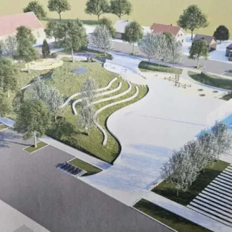 Orašje: Počinje izgradnja Trga 106. brigade HVO-a