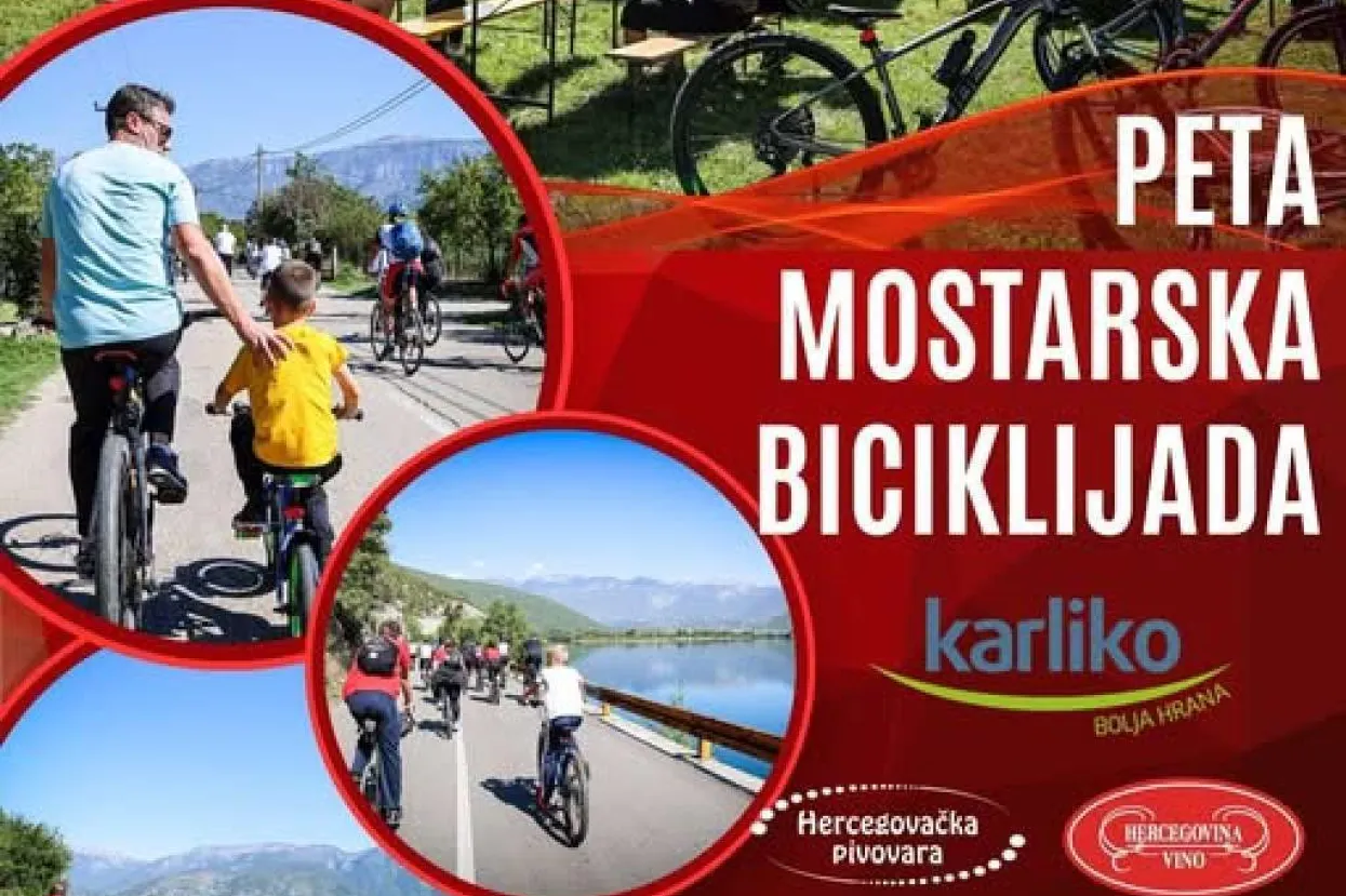 Mostarska biciklijada ponovno okuplja ljubitelje biciklizma svih generacija