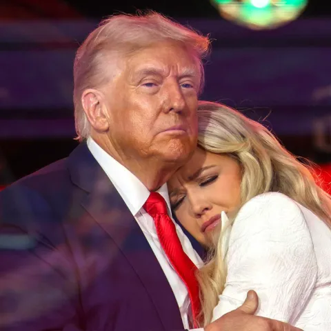 Donald Trump i Erika Kirk