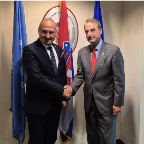 Grlić Radman se u New Yorku sastao s predstavnicima židovskih organizacija