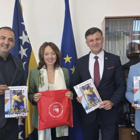 Ministrici Bo&scaron;njak predstavljen koncept utrke 'Tour of Bosnia and Herzegovina 2026' 