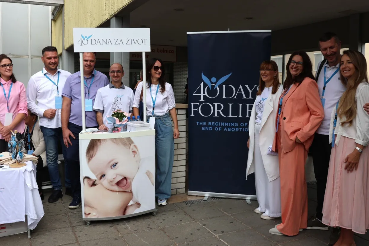 Počela jesenska kampanja '40 dana za život' u Mostaru
