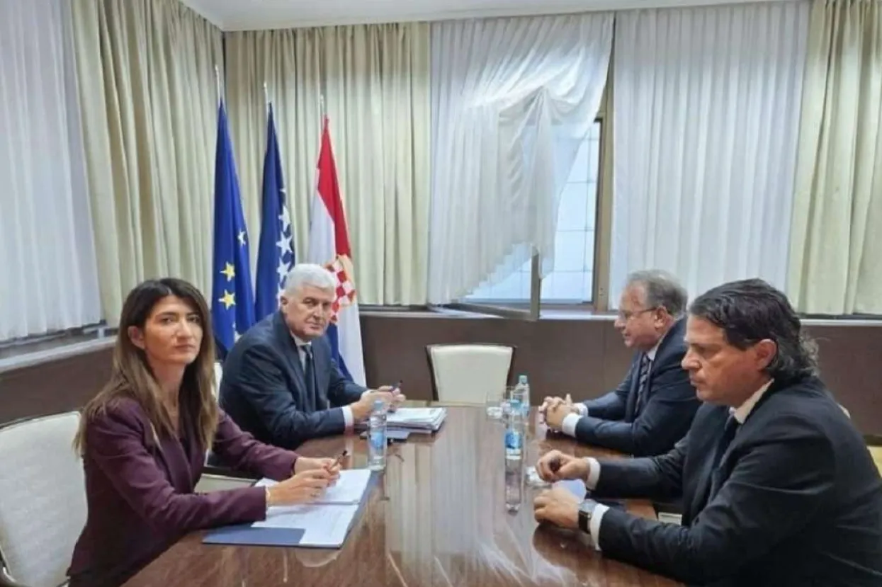 Čović i Nikšić na sastanku u Sarajevu