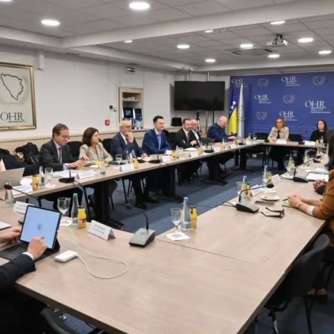 Schmidt na sastanku s delegacijom EBRD-a