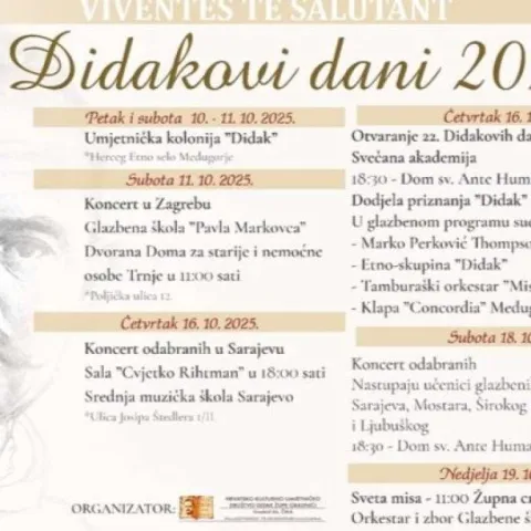 'Didakovi dani 2025.'
