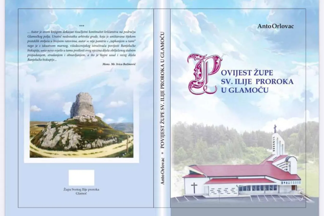 Objavljena knjiga "Povijest župe sv. Ilije Proroka u Glamoču" 